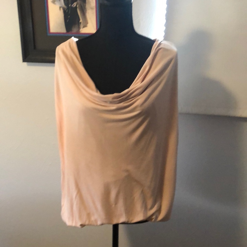 Pink Backless, slinky cotton top